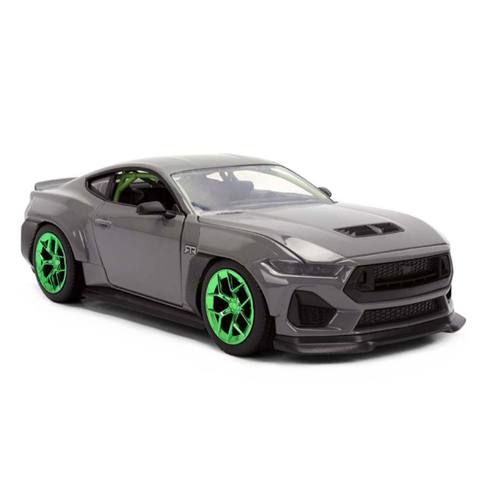 Jada 1:24 Scale Big Time Muscle Ford Mustang RTR Green Wheels Diecast Car