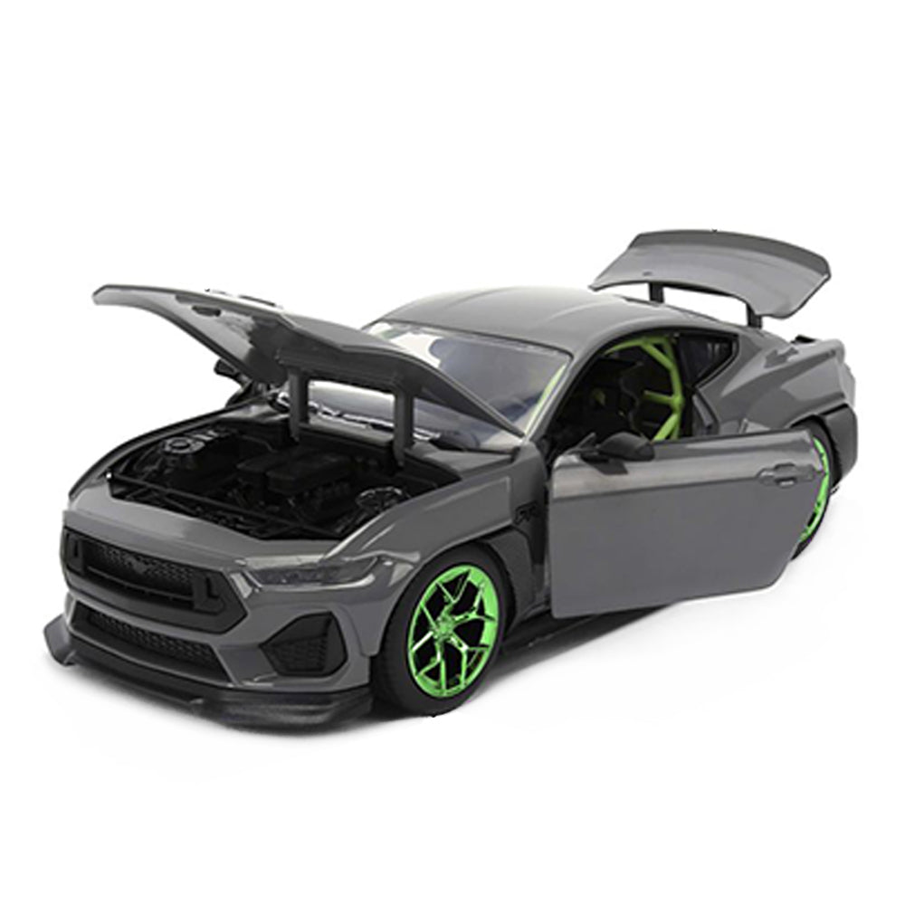 Jada 1:24 Scale Big Time Muscle Ford Mustang RTR Green Wheels Diecast Car