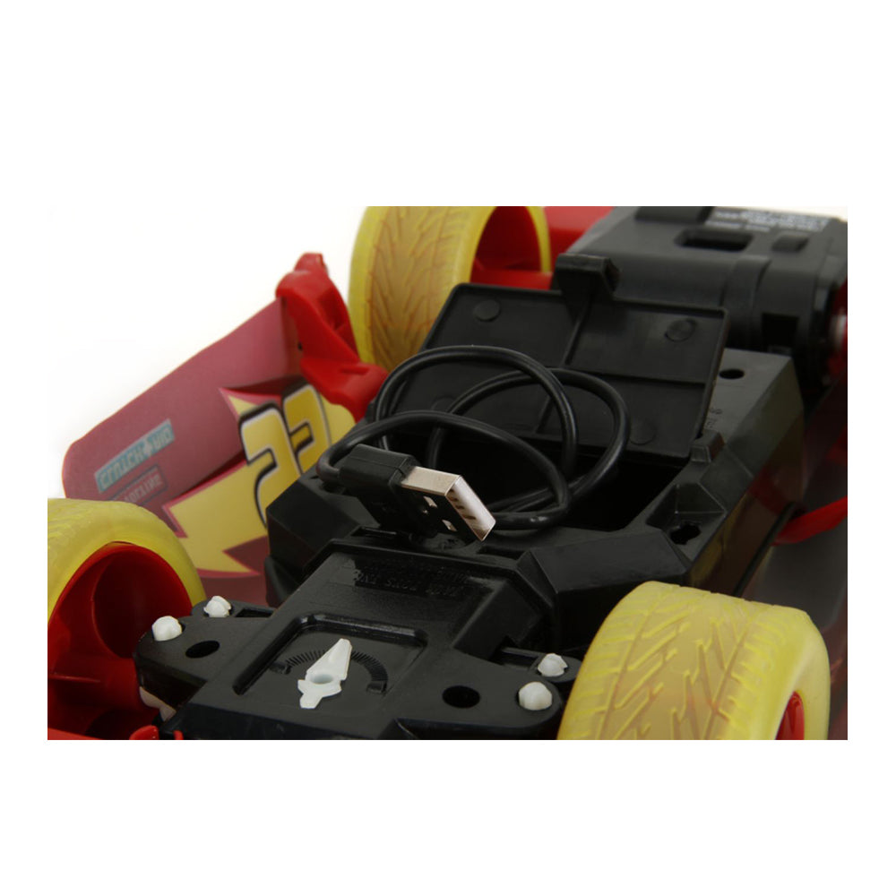 Jada 1:14 Scale Cars Lightning Mcqueen Glow Racers Remote Control Vehicle