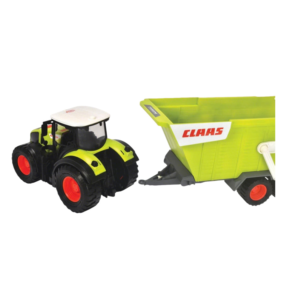 Dickie Toys CLAAS Farm Tractor & Trailer Sound & Light Vehicle Model