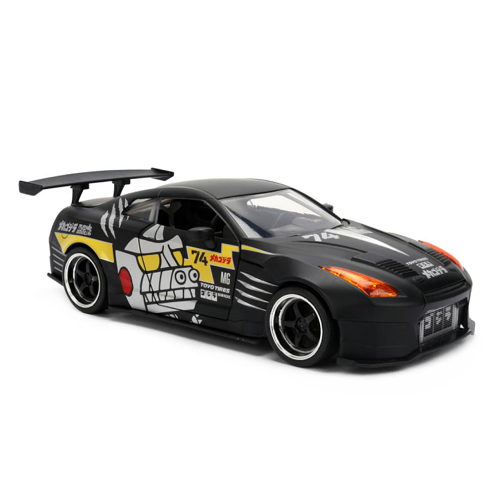 Jada 1:24 Scale Godzilla 2009 Nissan GT-R R35 Ben Sopra Diecast Vehicle