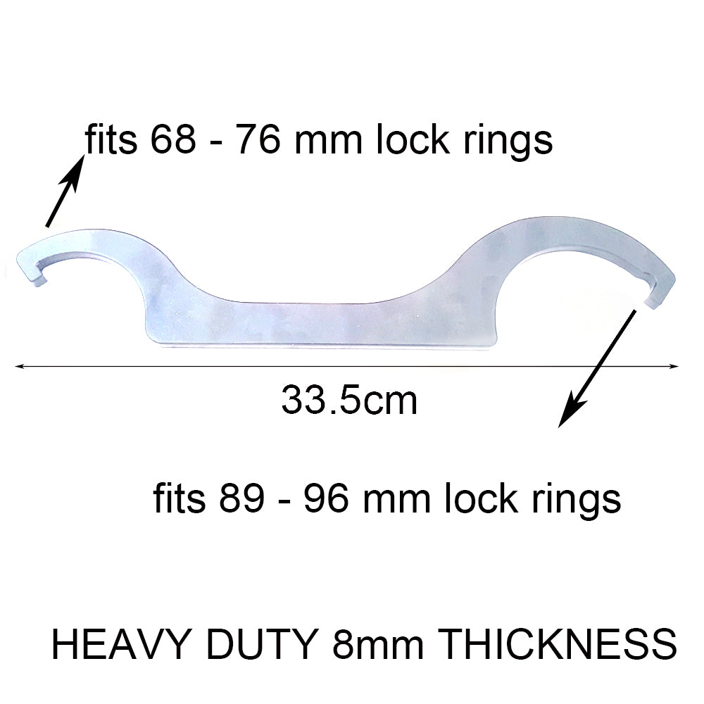 Heavy Duty Motorcycle Motor ATV Mono Shock C Spanner Wrench Absorbed Adjust Tool