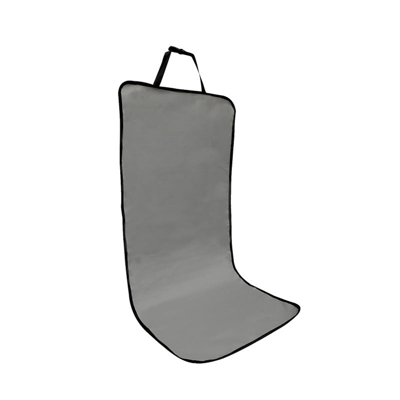 4 Pcs Dark Grey Waterproof Pet Car Seat Cover - Scratch-Resistant Oxford Cloth  for Dogs and Cats (106 x 49 cm)