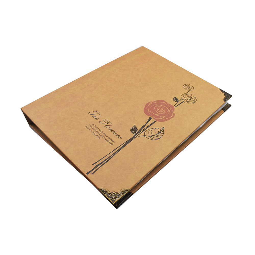 240 Pockets Cardboard Notes Album Banknote Paper Money Collection Stamps Book