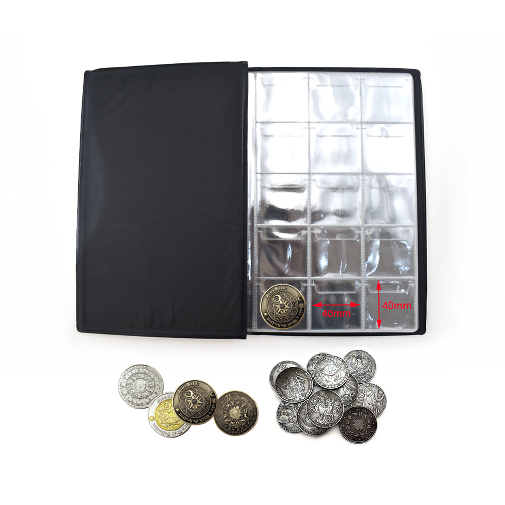 150 Holders Pockets Collection Book Coin Collecting Money Penny Storage Album