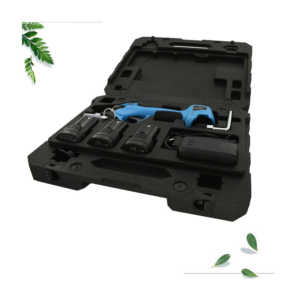 Intelligent Screen 16.8V Electric Cordless Pruner Garden 3 Battery 25mm Cutting