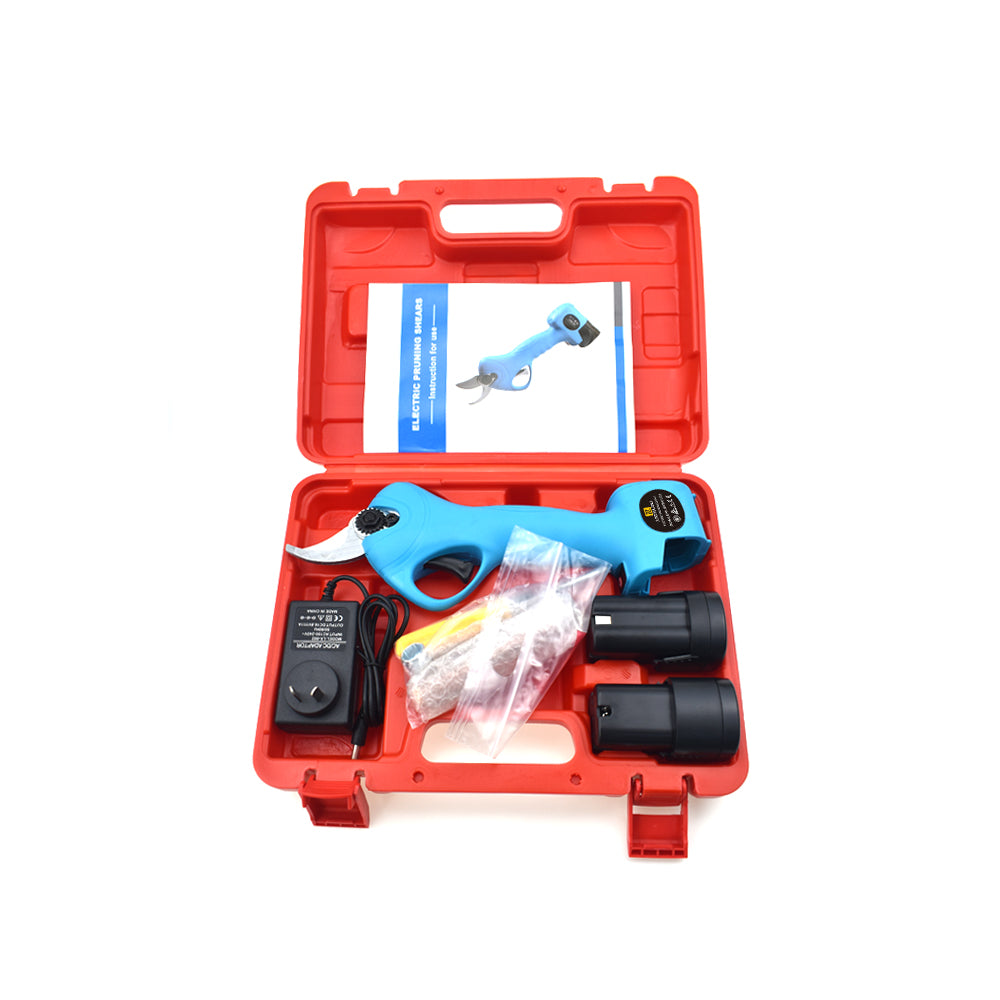 25mm 16.8V Cordless Rechargeable Electric Pruning Shears Secateur Branch Cutter