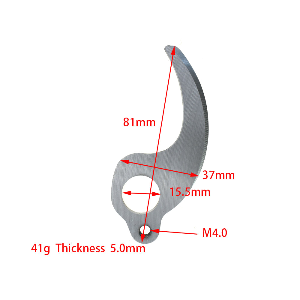 Fixed Blade For 25mm 16.8V Cordless Rechargeable Electric Pruning Shears
