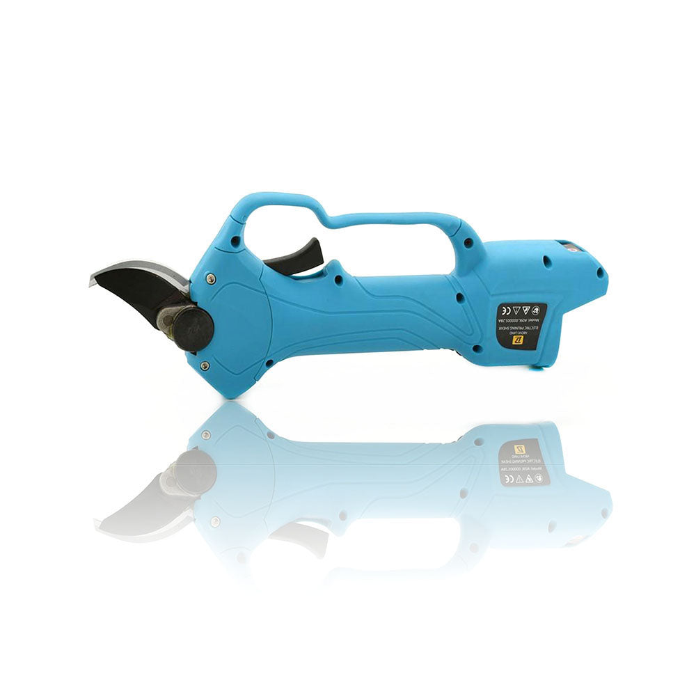 28mm Cordless Rechargeable Electric Pruning Shears Secateur Branch Cutter Blue