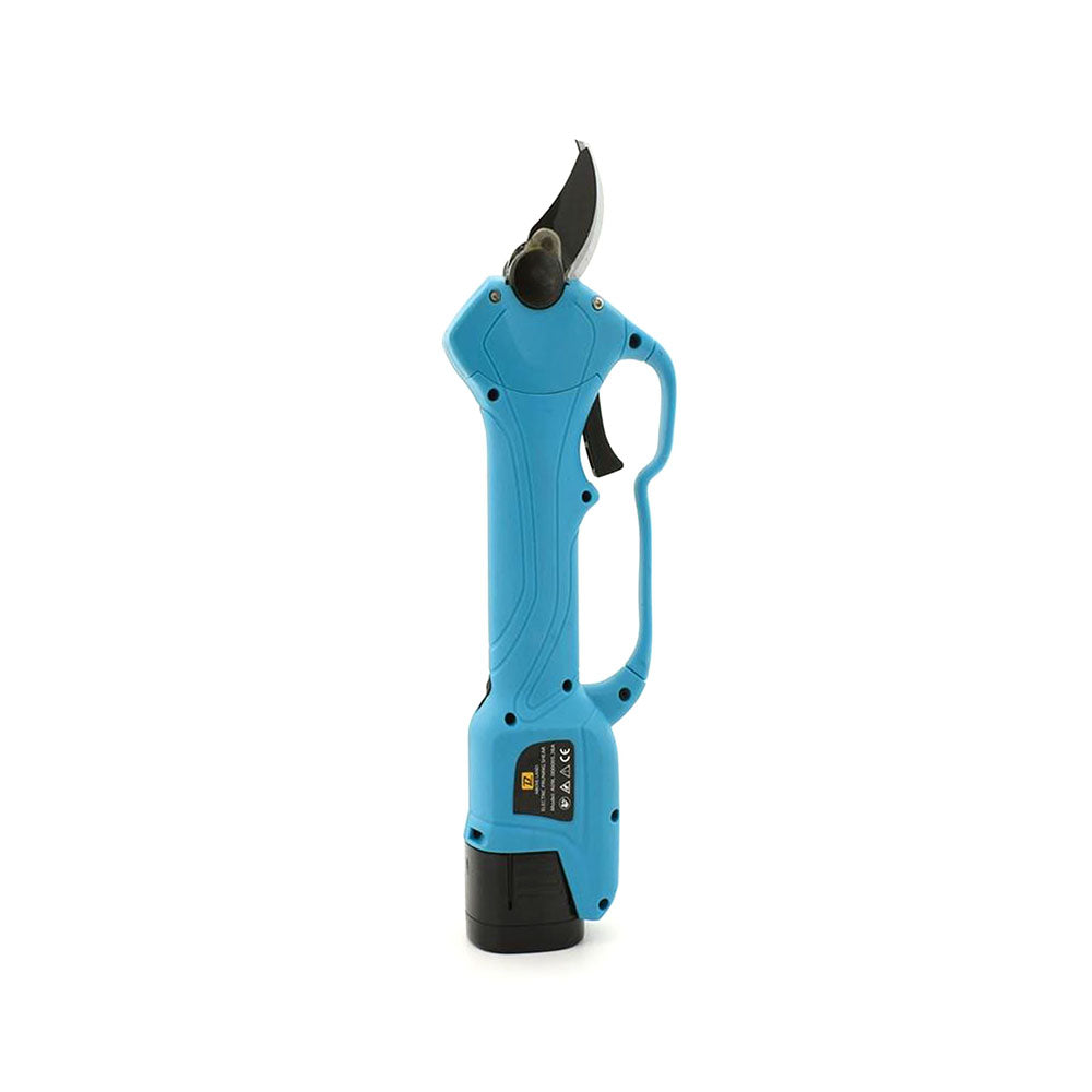 28mm Cordless Rechargeable Electric Pruning Shears Secateur Branch Cutter Blue