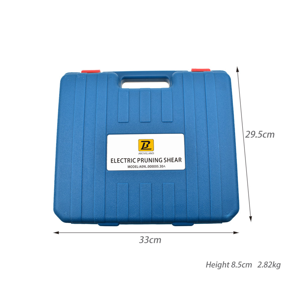 30mm Cordless Rechargeable Electric Pruning Shears Secateur Branch Cutter Blue