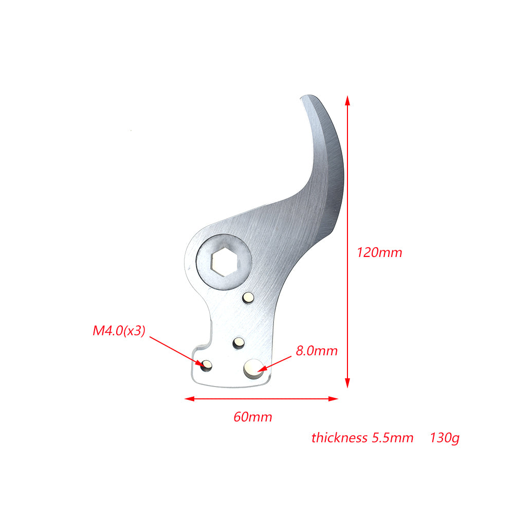 Fixed Blade For 45mm Electric Garden Pruning Shear Pruner Scissors Branches Cutter Trimmer Tool
