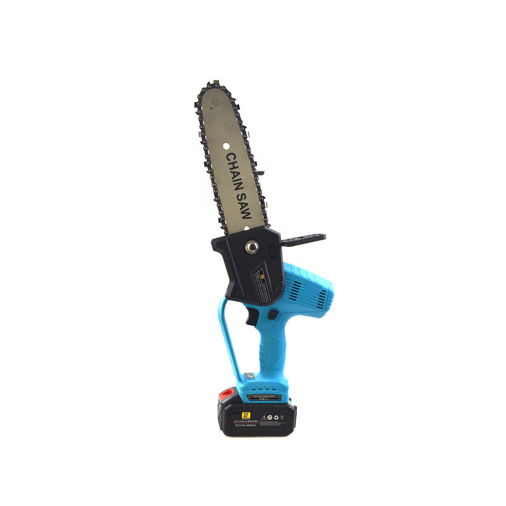 180mm Electric Cordless Chainsaw Chain Saw Pruning Shears Wood Cutting AU