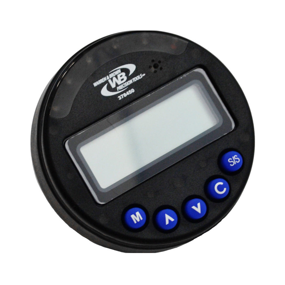 Warren & Brown W005 Digital Angle Meter Torque Angle Value Readout Strong Magnet W378450