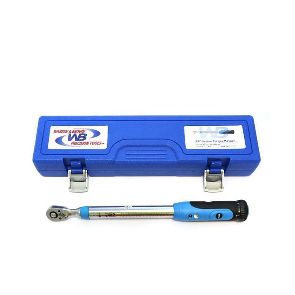 Warren Brown W002 52cm Length Screen Torque Wrench 40-200Nm 29.5-147ft.lb 1/2" Drive Tool