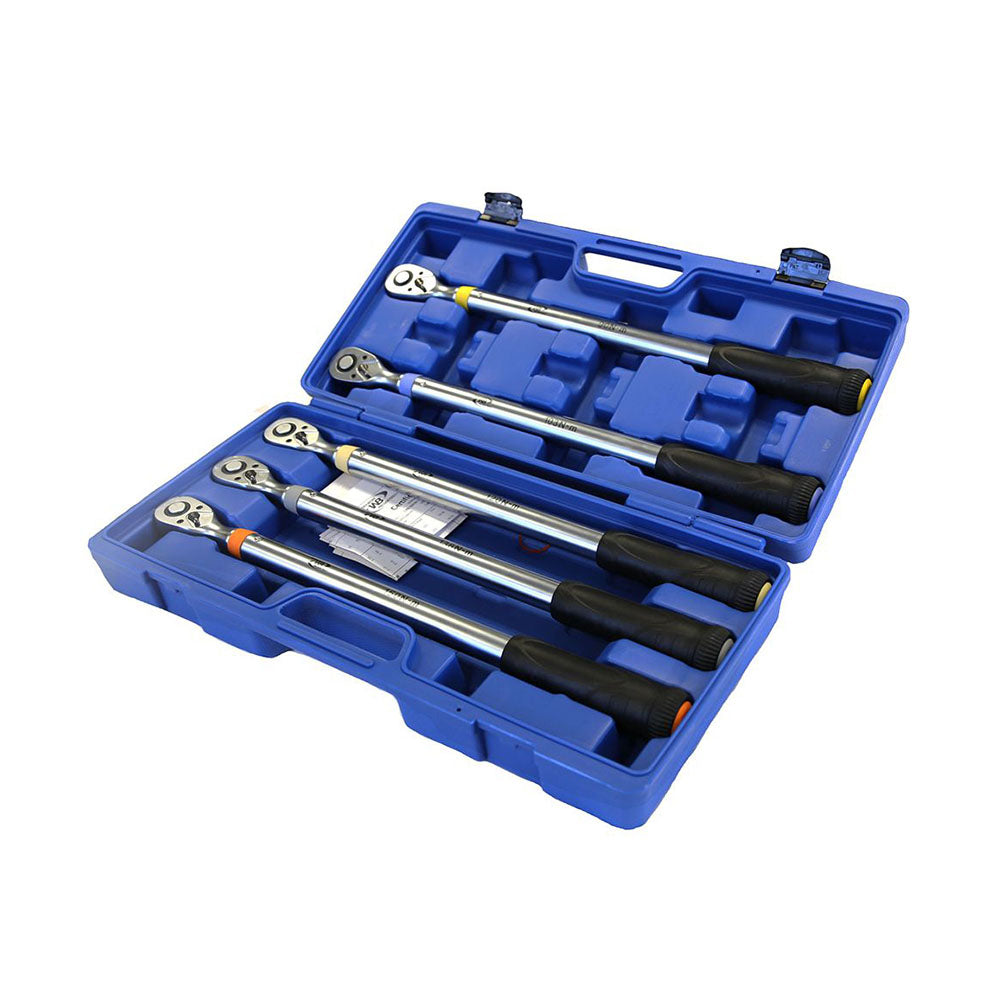 Warren & Brown 5pcs Wheel Torque Wrench Set 90Nm 103Nm 120Nm 138Nm 150