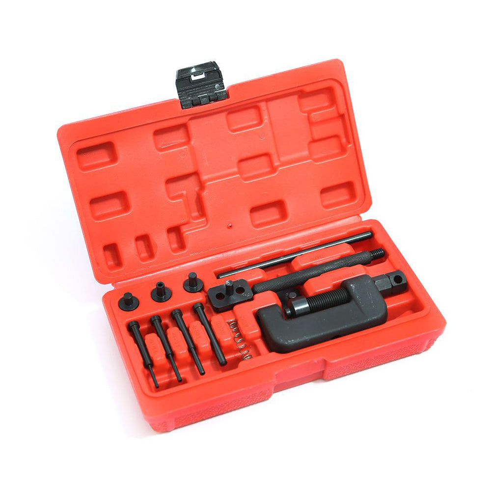 Warren & Brown Motorcycle Chain Splitter Cutter Breaker Link Rivet Riveter Tool Set