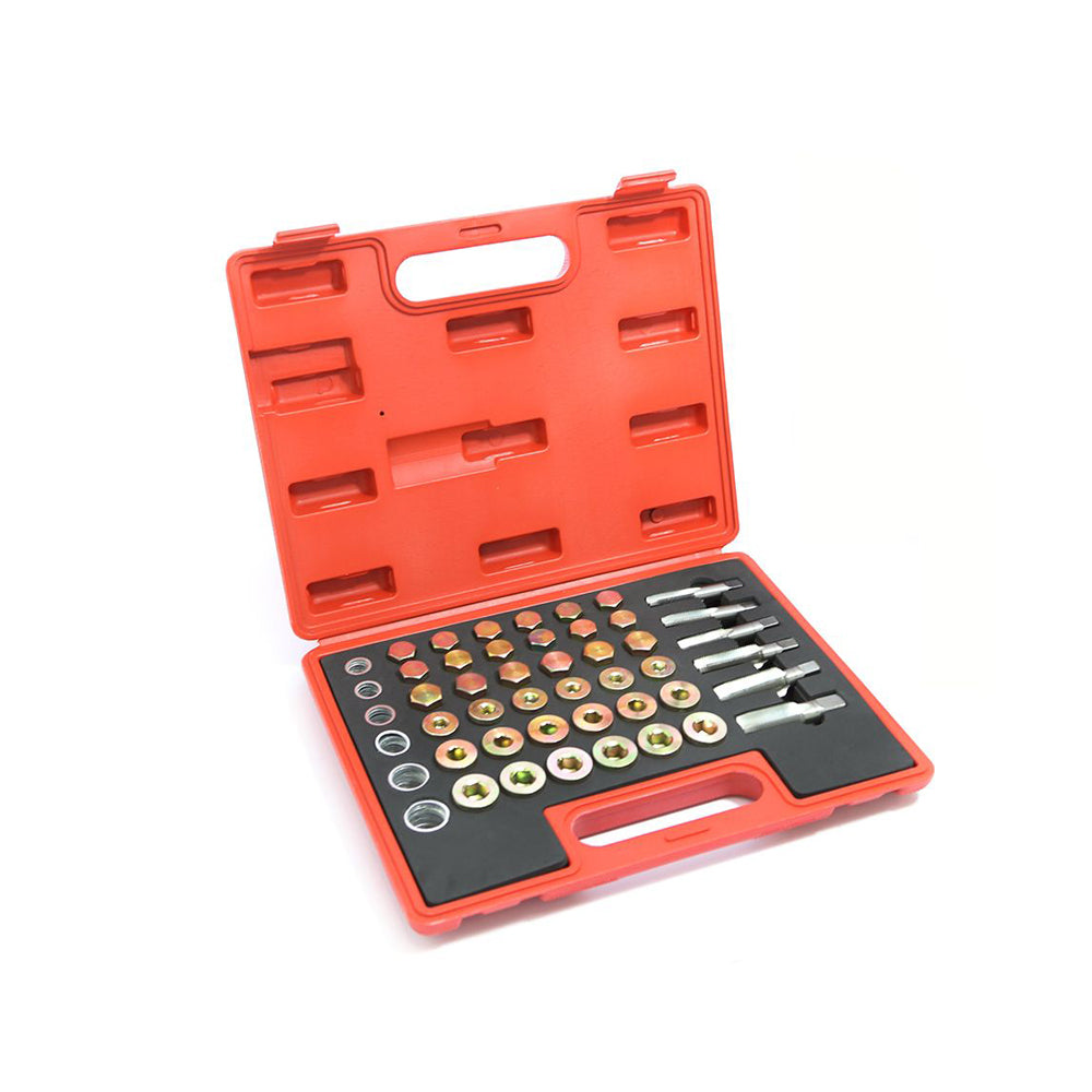 Warren & Brown 96pc Drain Plug Repair Set For Cars & Light Commercial Vehicles