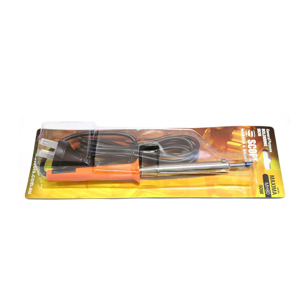 Warren & Brown Scope MH80 240V AC 80W Soldering Iron For Leadlight & Copper Foiling Work