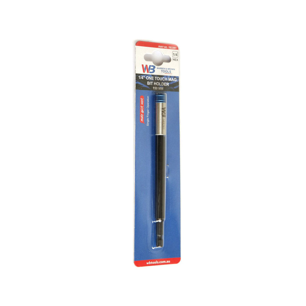 Warren & Brown One Touch Magnetic Bit Holder 150mm