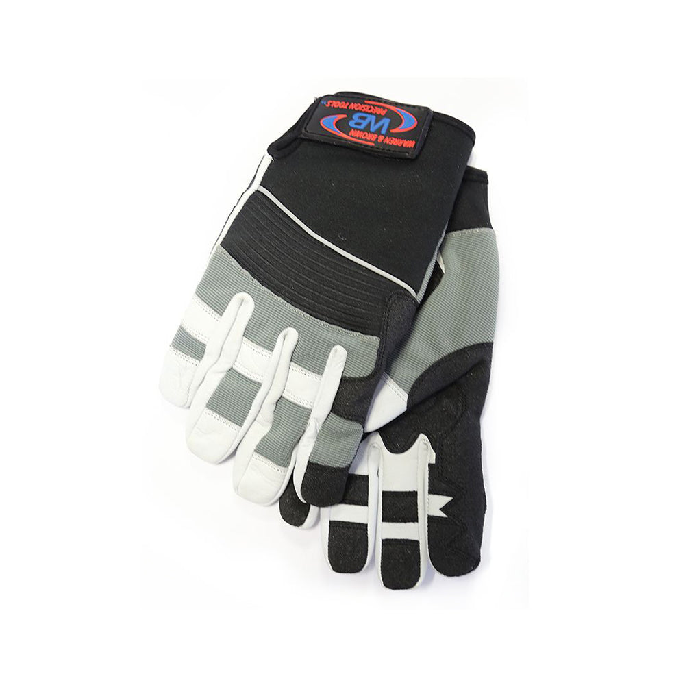 Warren & Brown High Quality Work Gloves Anti Vibration Safety Glove Extra Large