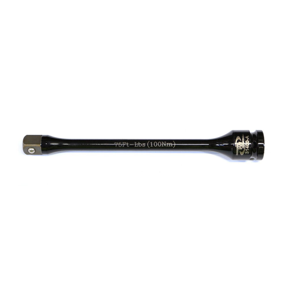 Warren & Brown Torque Master Wheel Torque Extension Bar 75ft.lbs Black