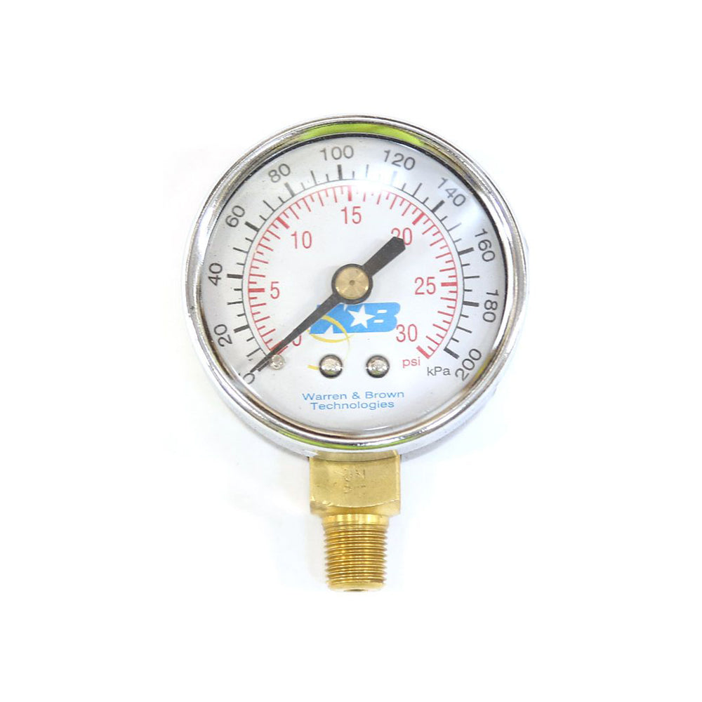 Warren & Brown Calibrated Pressure Gauage To Suit DS001.A0895.810200 Cooling System Pump