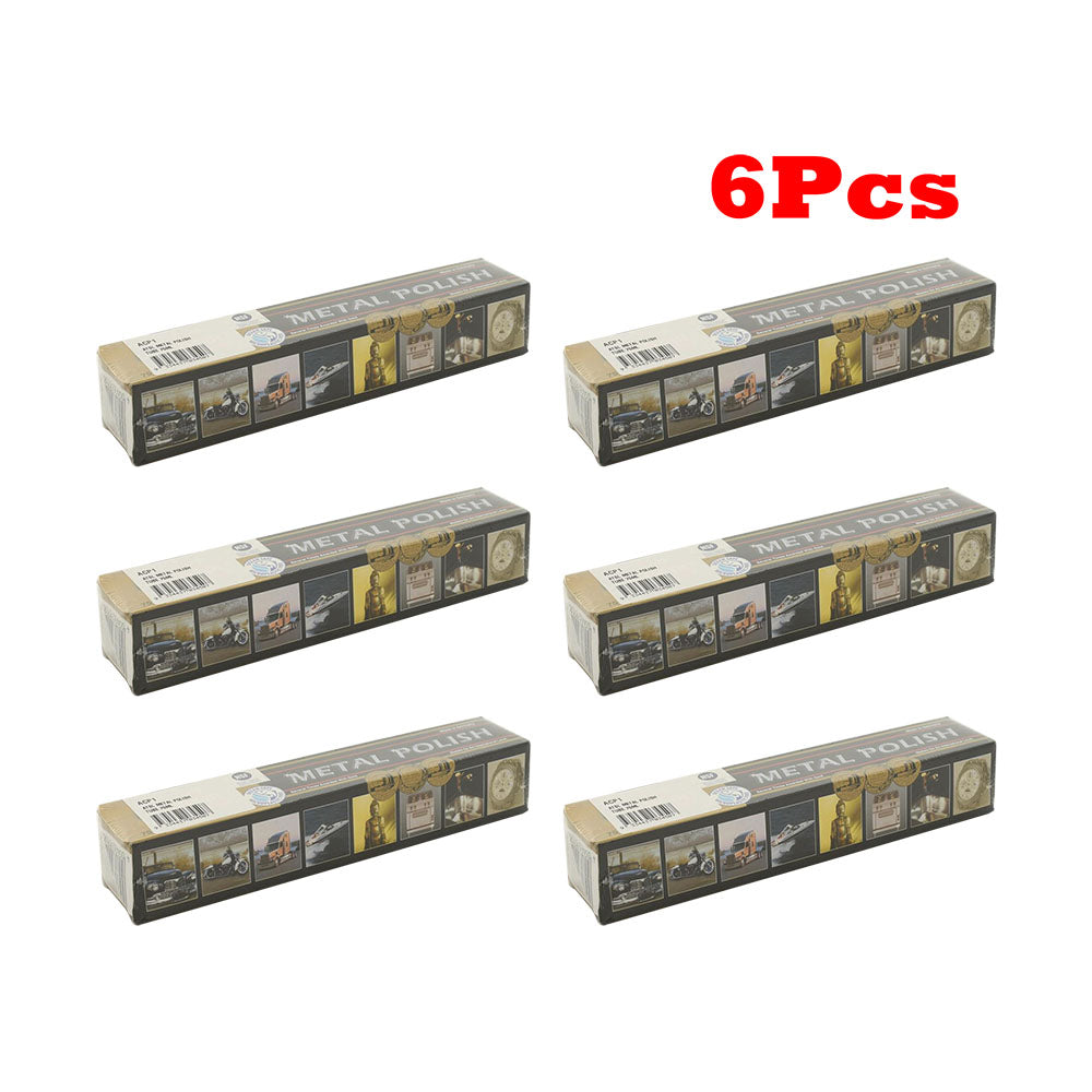 6Pcs/Pack Autosol Metal Polish 75ml Tube Clean & Polish Metal Made in Germany