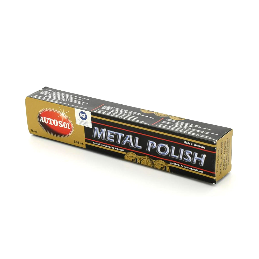 Autosol Car Motorcycle Leather Cleaner+Metal Polish 75ml Tube Made In Germany