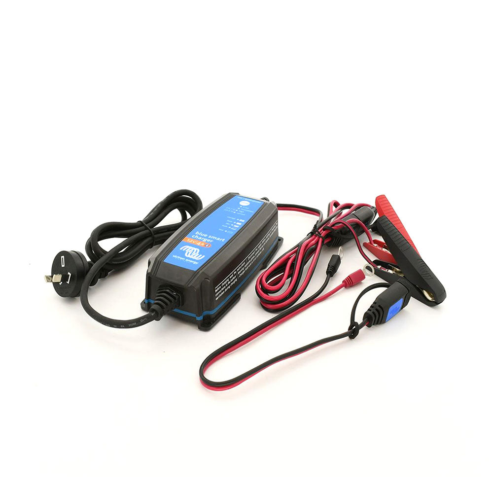Blue Smart 12V 4A Bluetooth Battery Charger App Control Durable Safe & Silent