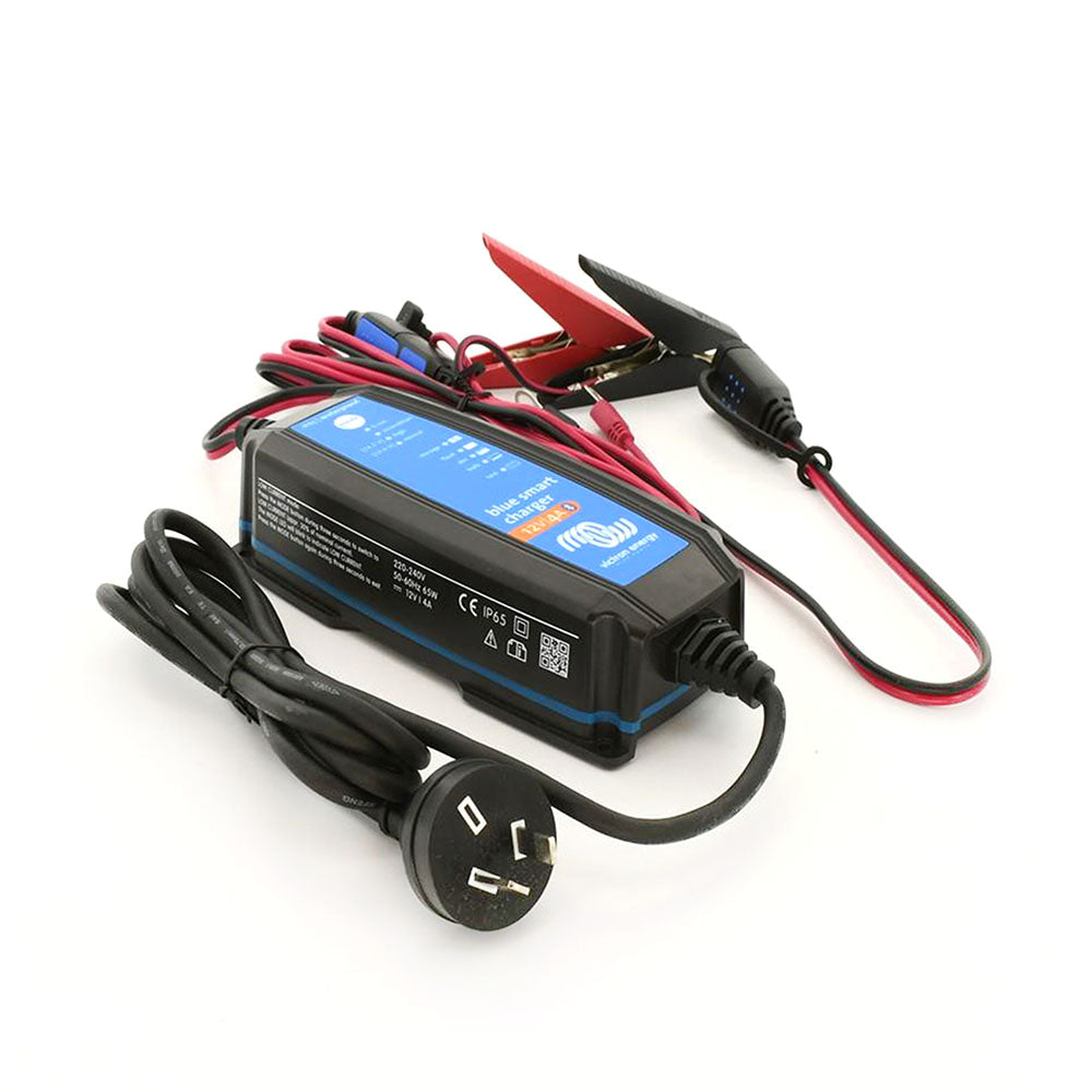 Blue Smart 12V 4A Bluetooth Battery Charger App Control Durable Safe & Silent