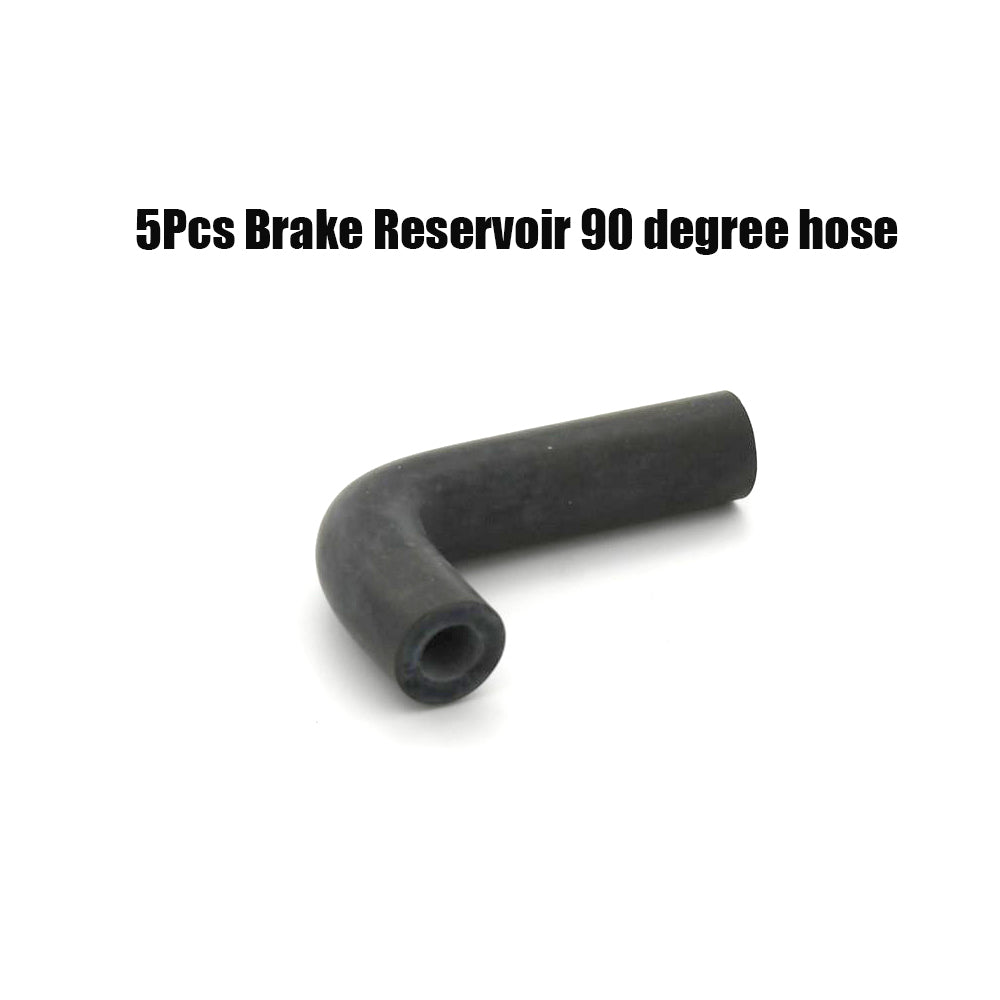 5xMotorcycle Motorbike Dirt Bike Brake Reservoir 90 Degree Hose Brake Line 8cm