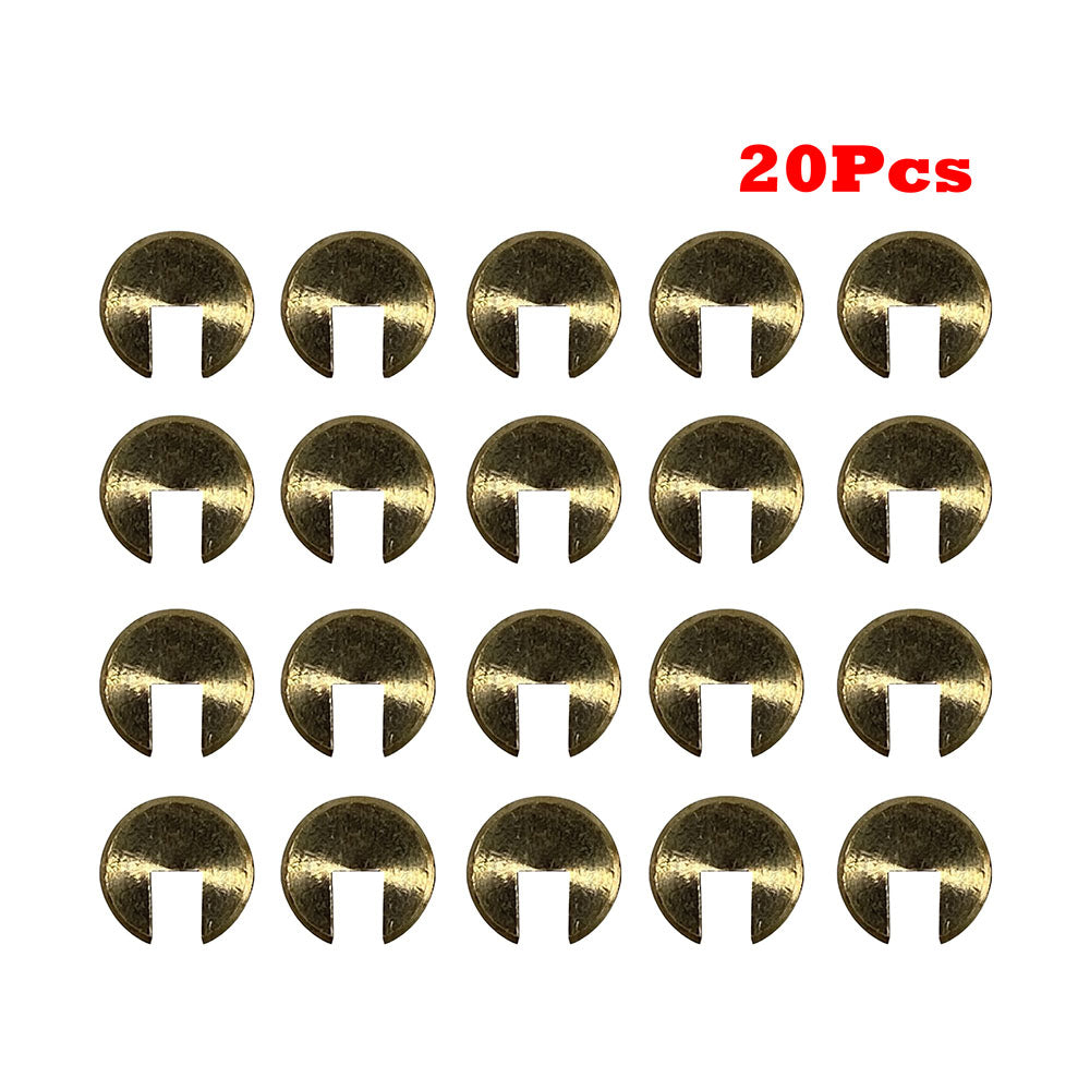 20pcs Universal Motorcycle Cable Ends Throttle Nipples Solder Type 5.5 x 6mm