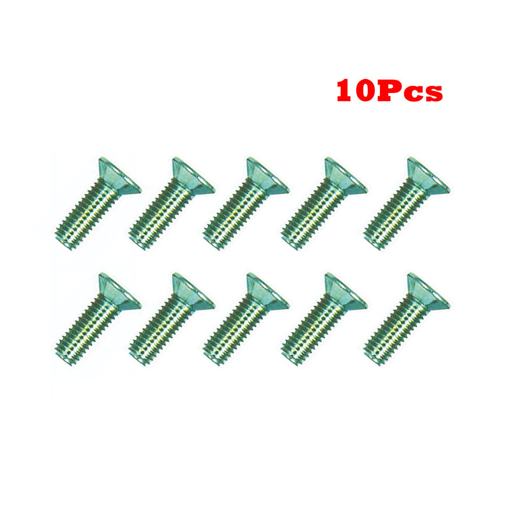 10 Pieces Universal Machine Parts Countersunk Head Screw Metric M5 x 15mm