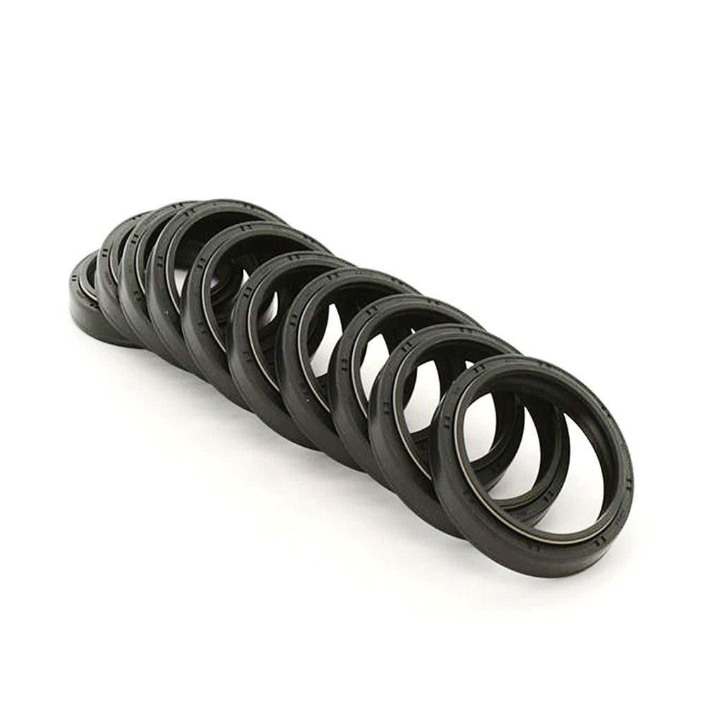 10Pcs Motorcycle Fork Oil Seal For Honda CR125R CR250R Kawasaki KX125 Suzuki Yamaha Kayaba Showa etc.