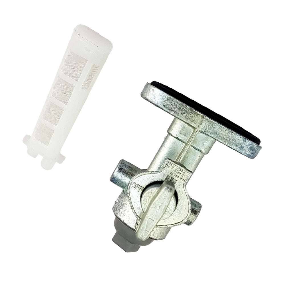 Petcock Fuel Tap Valve Rear Outlet Fit 35mm Ctc Bolt Holes Suzuki TS185 Savage TS250 Duster TS125