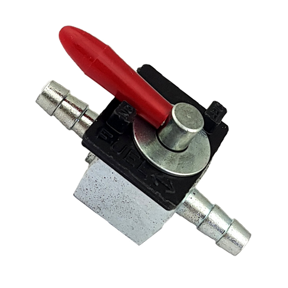 In Line Fuel Tap 6mm+6mm Square Body On/Off Fit Stationary Engines