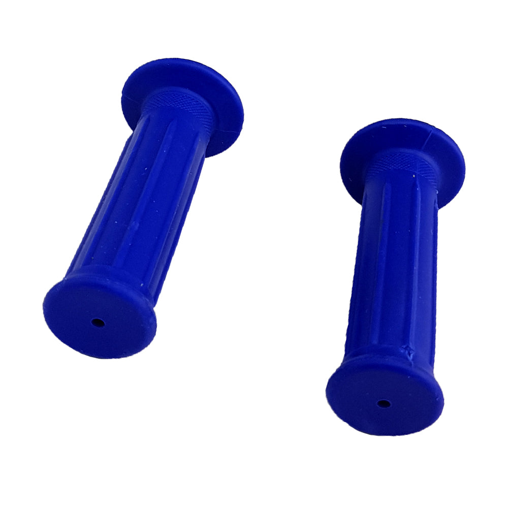 Blue Motorcycle R/L Hand Grips Fit Honda QR50-All Models Yamaha TTR50-All Models Suzuki R50-All Models