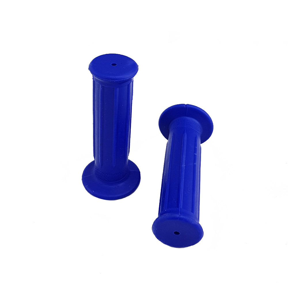 Blue Motorcycle R/L Hand Grips Fit Honda QR50-All Models Yamaha TTR50-All Models Suzuki R50-All Models