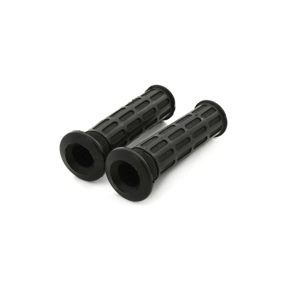 Pair 130mm Long Black ATV Grips Honda Style Fit Honda ATV TRX250TE TRX250TM AC TRX420FA AC