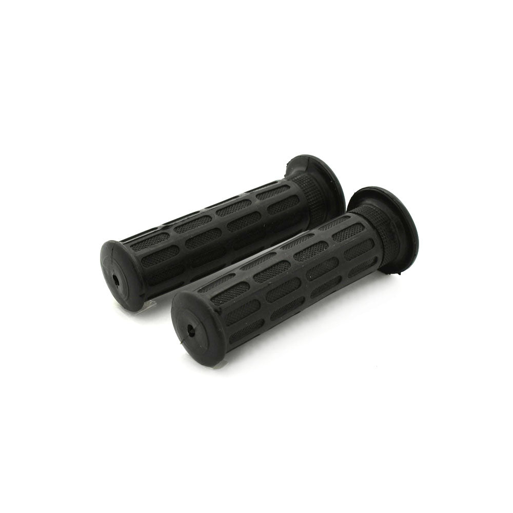 Pair 130mm Long Black ATV Grips Honda Style Fit Honda ATV TRX250TE TRX250TM AC TRX420FA AC