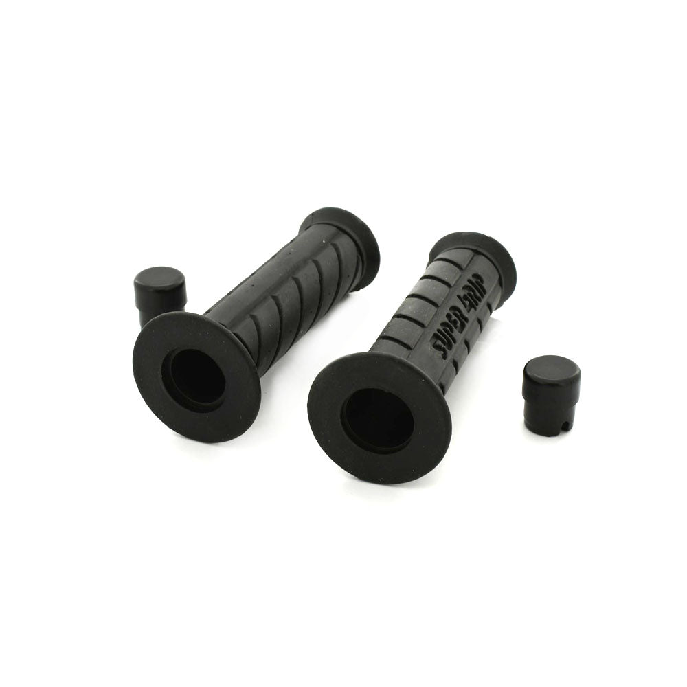 Pair Superbike Handlebar Grip Open End 120mm 7/8 Fit Honda Yamaha Suzuki KTM