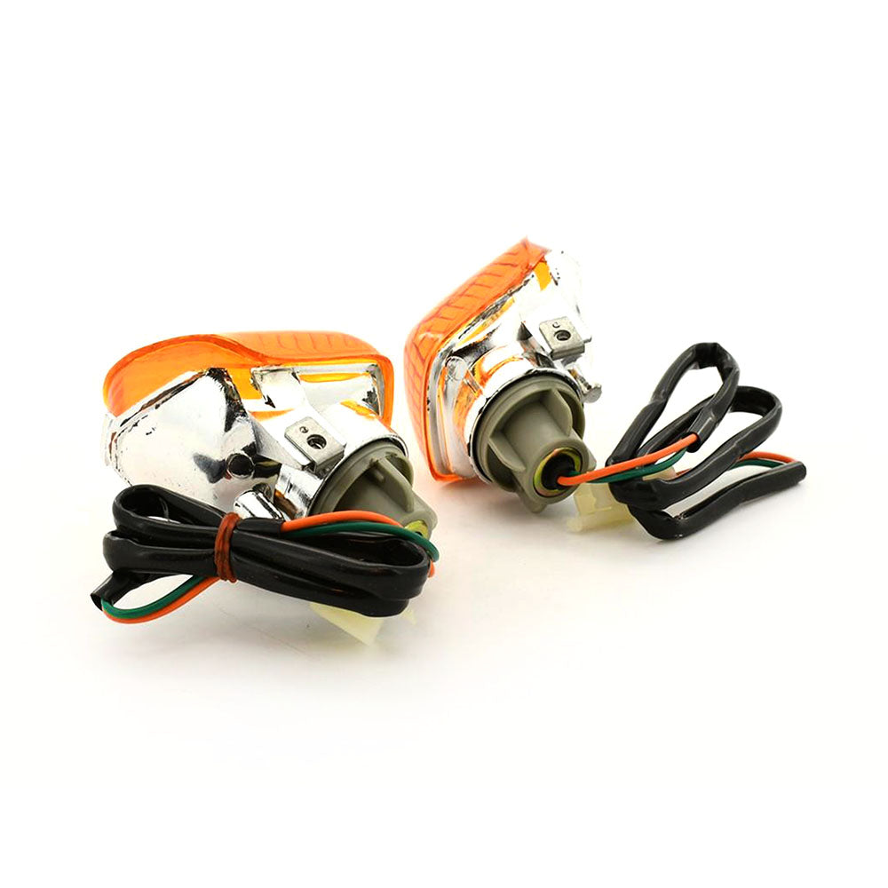 Pair Motorcycle Front Indicator Fit Honda CBR600F CBR600F2