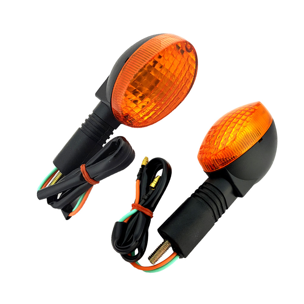 Pair Front Or Rear Turn Signal Lights Indicators Fit Hyosung GT650S GT650 Comet