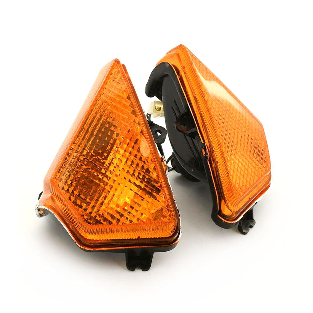 Pair Motorcycle Front Indicator For Kawasaki GTR1000 Shaft Drive GTR1000 ZG1000 etc.