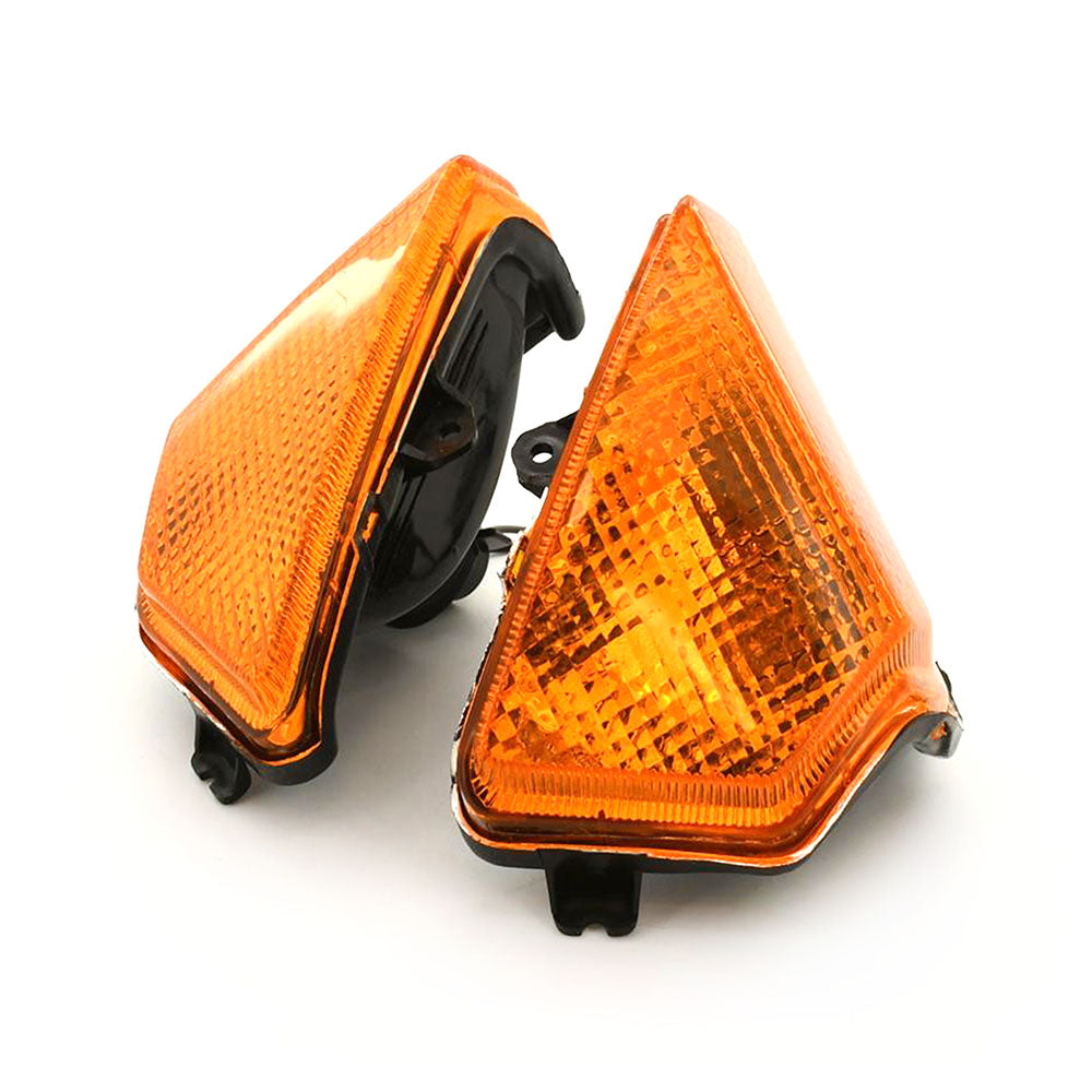 Pair Motorcycle Front Indicator For Kawasaki GTR1000 Shaft Drive GTR1000 ZG1000 etc.