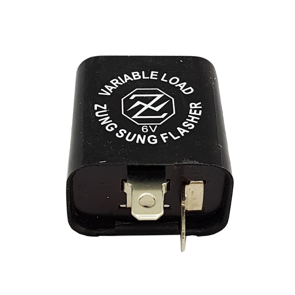 2 Pin 6V 10W Universal Indicator Flasher Relay Fit Yamaha Suzuki Kawasaki Honda