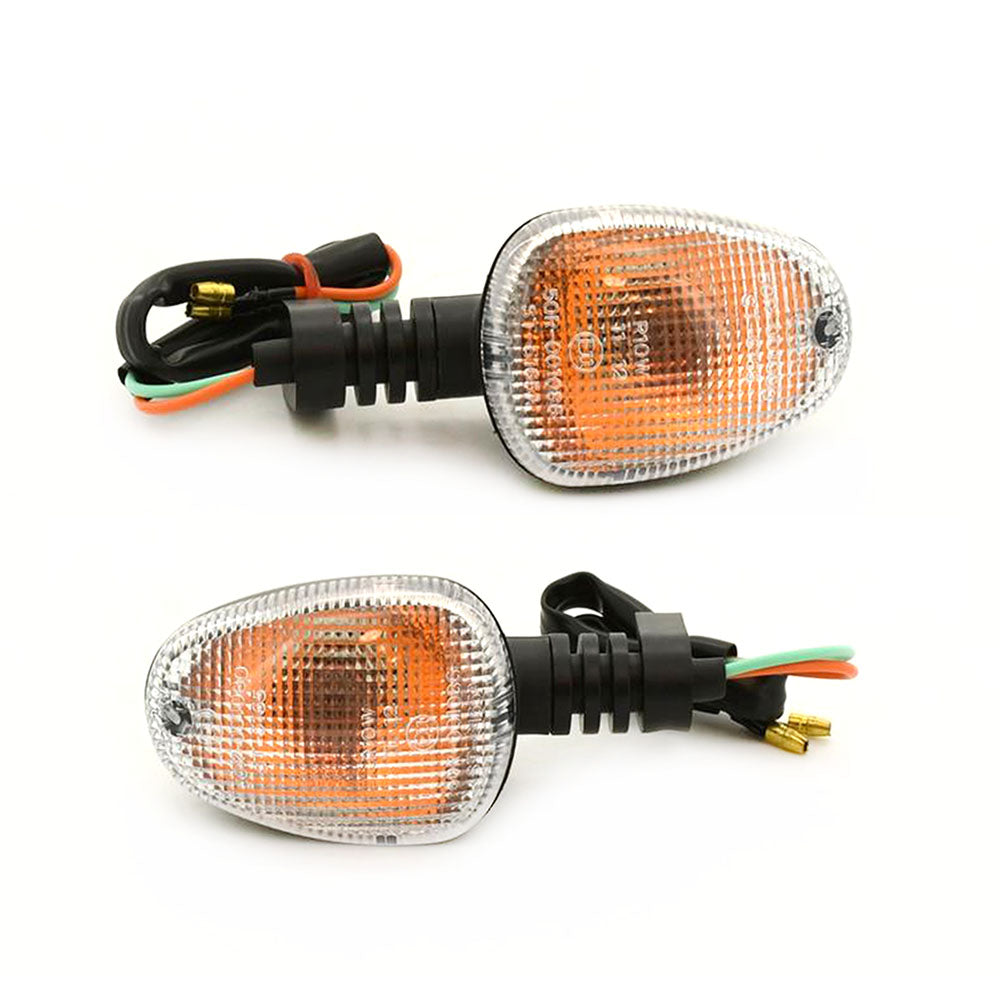 Pair Front Or Rear Indicator Fit BMW G450X F650GS F800GS Triumph Daytona 650 Sprint ST900 Speed Triple 1050 etc.