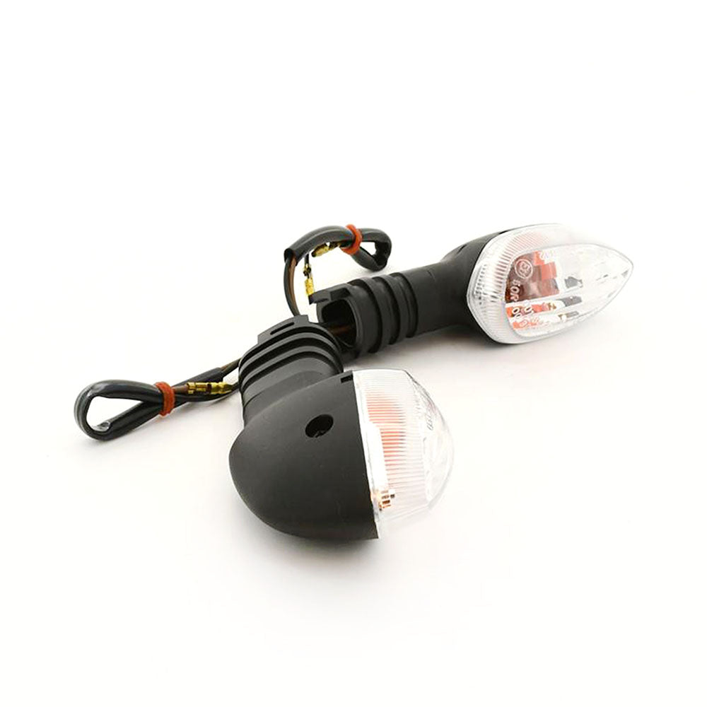 Pair Front Or Rear Indicator Clear lens Fit Yamaha MT07 MT03 YZF-R15 YZFR3 etc.