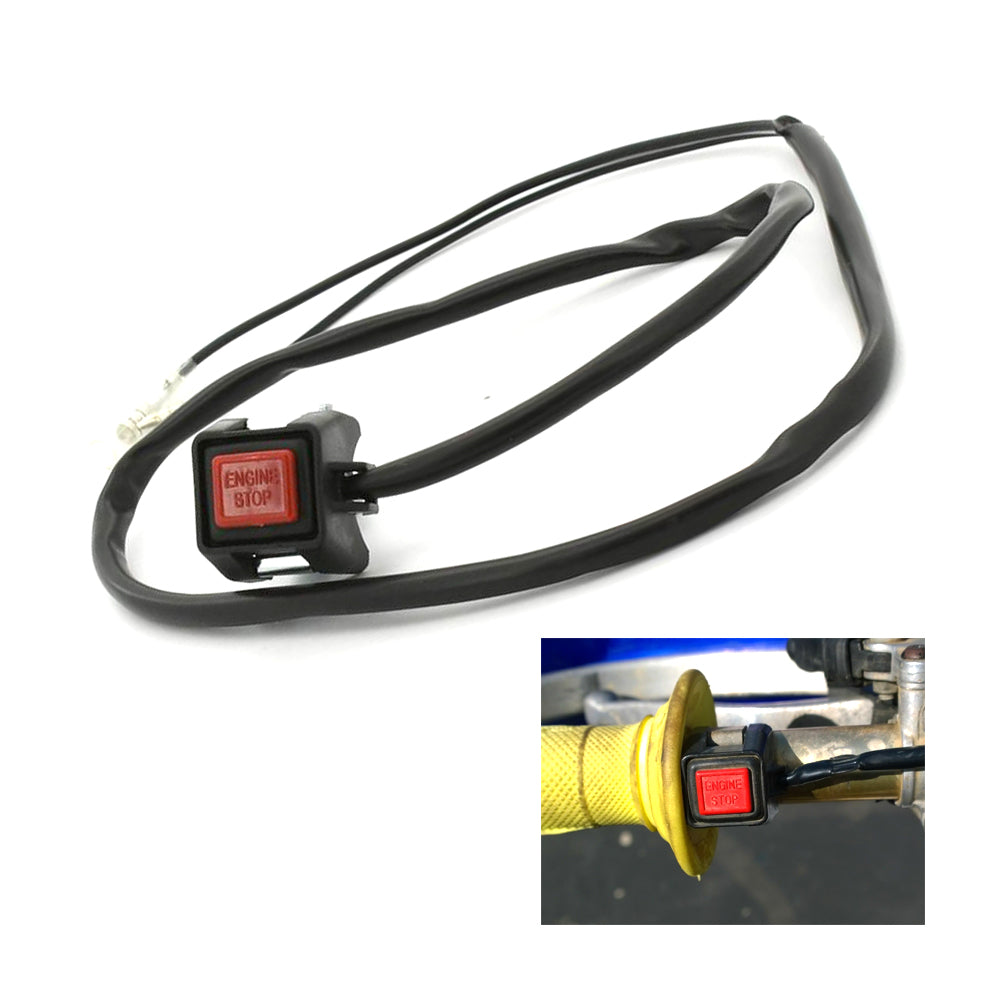 Motorcycle Kill Button Kill Switch Fit Yamaha YZ85 YZ250 YZ125 WR400F TTR125